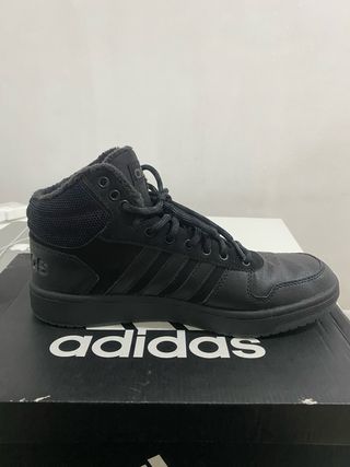 Adidas Hoops 2.0 Mid Zapatillas Negras