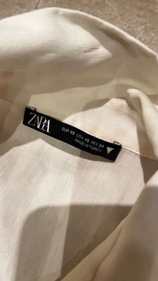 Completo Zara bianco