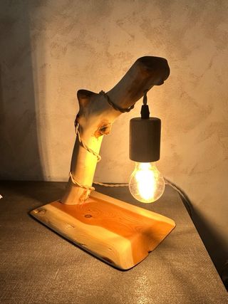 Lampade lampadari in legno stile rustico