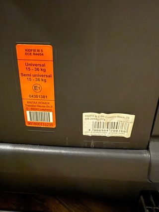 Britax Römer Kidfix III S Silla Coche