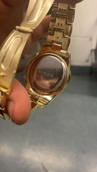 Reloj Rolex Dorado Acero Inoxidable