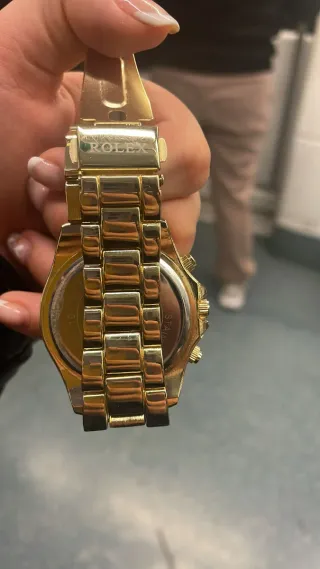 Reloj Rolex Dorado Acero Inoxidable