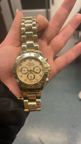 Reloj Rolex Dorado Acero Inoxidable