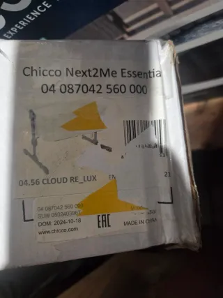 Cuna colecho Chicco bebé