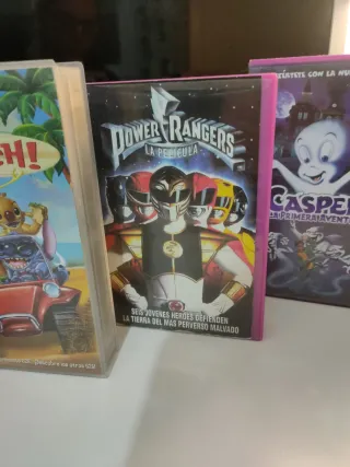 Lote 5 Películas VHS Vintage Animadas (Español)