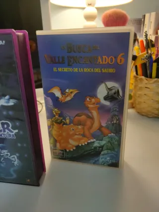 Lote 5 Películas VHS Vintage Animadas (Español)