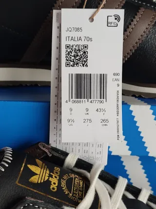 Adidas Italia Talla 43 1/3