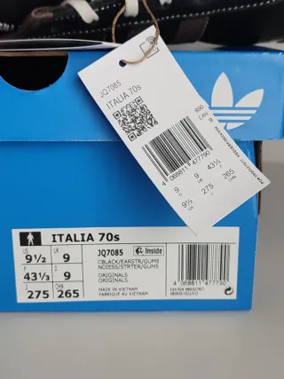 Adidas Italia Talla 43 1/3