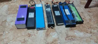 Pilas de baterías patinete