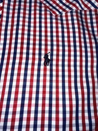 Camicia Ralph Lauren a quadri rossa e blu