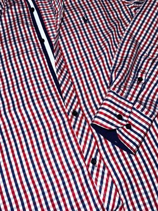 Camicia Ralph Lauren a quadri rossa e blu