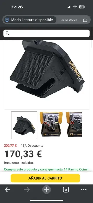 Caja de láminas V-Force 3 Moto Tassinari KTM 125