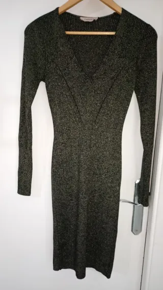 Vestido brillante talla S