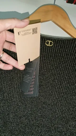 Vestido brillante talla S