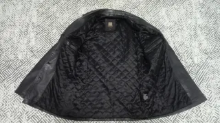 Chaqueta de PIEL CUERO negra