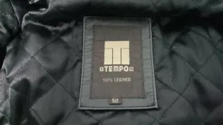 Chaqueta de PIEL CUERO negra