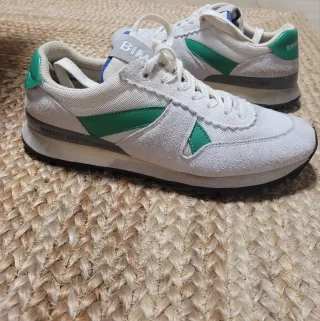 Zapatillas Bimba y Lola Blancas y Verdes