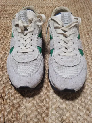 Zapatillas Bimba y Lola Blancas y Verdes