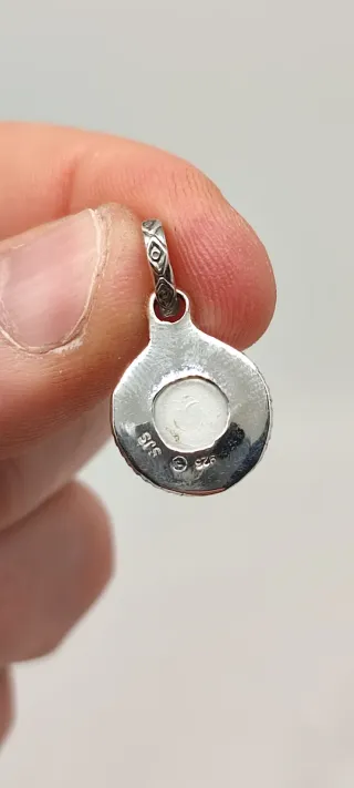 Colgante Plata y Perla