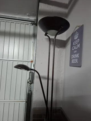 Lámpara de pie luz indirecta