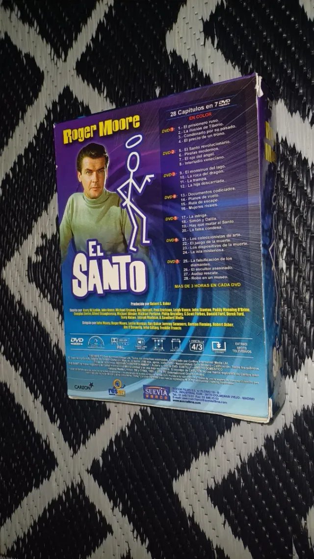 EL SANTO DIGIPACK SERIE DVD SUPER DESCATALOGADA