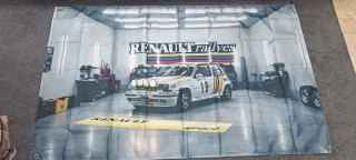 Bandera Renault 5 GT Turbo Rallyes