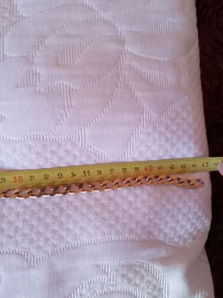 Gargantilla circonitas chapada oro