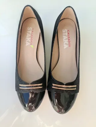 Zapatos STAKA Negros Mujer