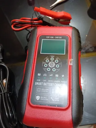 Cargador Inteligente Batería 12V/24V