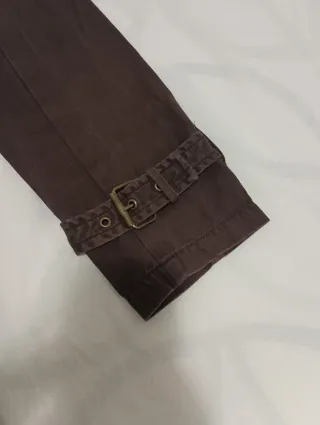Abrigo marrón de invierno talla 40
