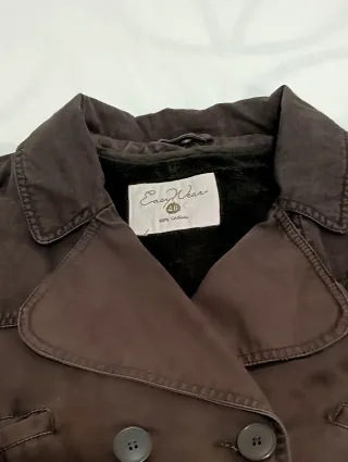 Abrigo marrón de invierno talla 40