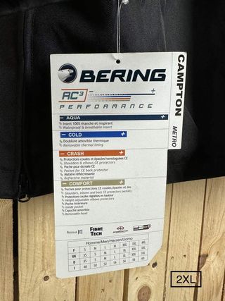 CHAQUETA T-2XL BERING CAMPTON