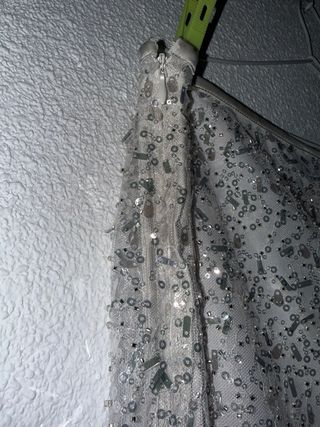 Falda fiesta lentejuelas Zara Talla L