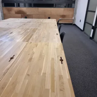 Lote 75 mesas oficina industrial 130x70x75