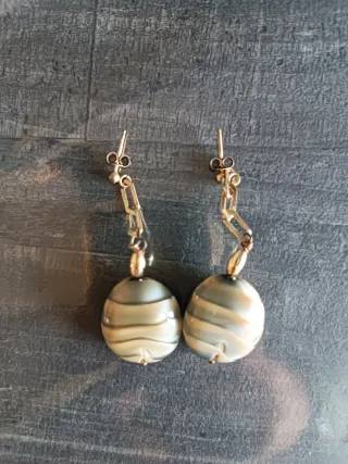 Orecchini pendenti ovali