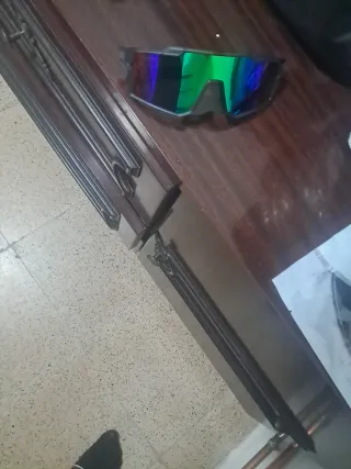 Las gafas estan sin extrenar muy buena elexion son