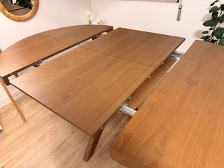 Mesa comedor madera extensible