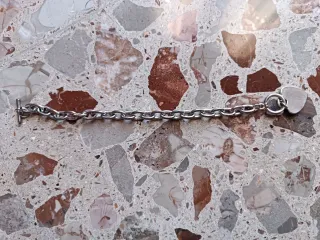 Bracciale a catena con ciondolo a cuore