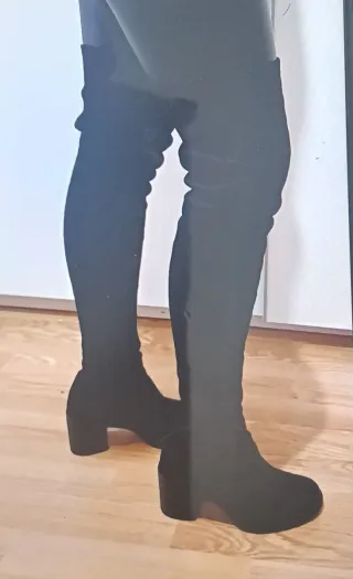 Botas mosqueteras negras