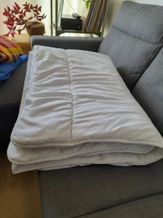 Edredón blanco 150x220