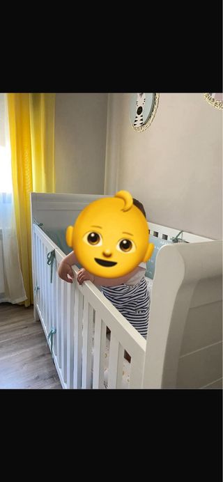 Camas blancas infantiles 70x140