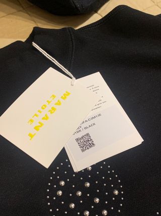 Isabel Marant Sudadera Negra Talla 34 a estrenar