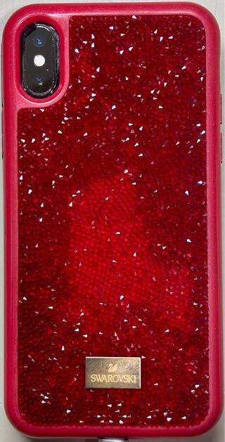 Funda Swarovski iPhone X Roja