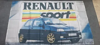 Bandera Renault Clio Williams
