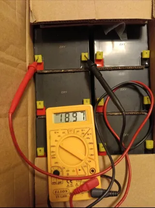 3 Batteria Energy Safe 12V 5Ah Piombo-Acido