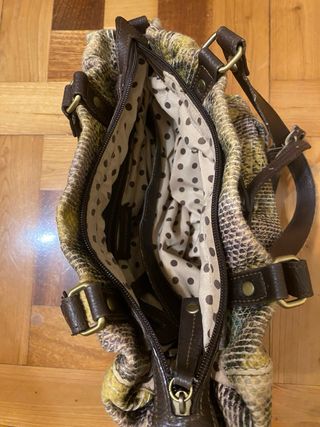 Bolso Adolfo Domínguez Piel Serpiente