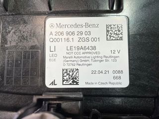 Faros Digital Light Mercedes Benz Clase C W206