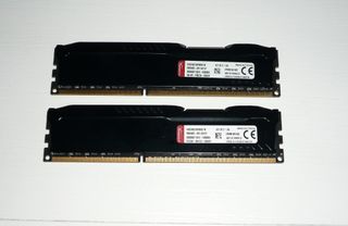 2x 8GB DDR3 HyperX Fury HX316C10FBK2/16 RAM