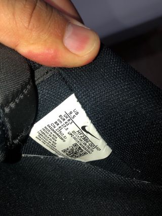 Nike Air Force 1 Negro Talla Grande