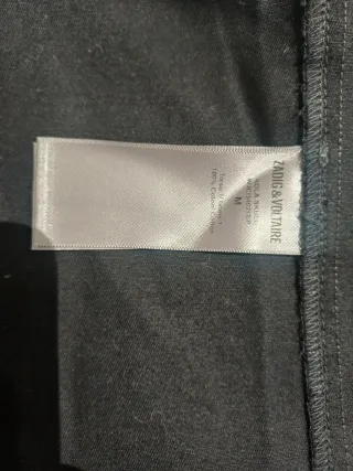 Chaqueta Zadig & Voltaire Negra Calavera Dorada